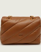 Pinko De piele geantă pe umăr Puff Mini New Buckle