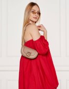 Pinko De piele geantă pe umăr Round Click Baby
