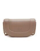 Pinko De piele geantă pe umăr Round Click Baby