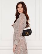 Pinko De piele geantă pe umăr Round Click Baby