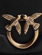 Pinko De piele geantă pe umăr Round Click Baby