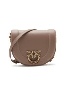 Pinko De piele geantă pe umăr Round Click Mini