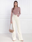 Pinko De piele geantă pe umăr Round Click Mini Vite