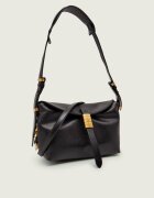 Pinko De piele geantă pe umăr Saddle Mini
