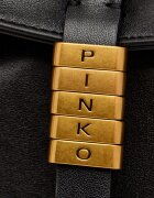 Pinko De piele geantă pe umăr Saddle Mini