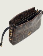 Pinko De piele geantă pe umăr Triplet Mini Python