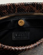 Pinko De piele geantă pe umăr Triplet Mini Python