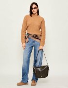 Pinko De piele geantă pe umăr Zip Around Classic