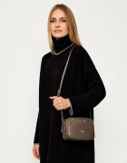 Pinko De piele geantă poștaș Carrie