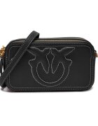 Pinko De piele geantă poștaș Carrie