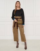 Pinko De piele geantă poștaș Carrie