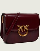 Pinko De piele geantă poștaș Love Box Bag Mini