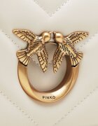 Pinko De piele geantă poștaș Love Click Mini