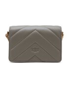 Pinko De piele geantă poștaș Love Click Mini