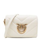 Pinko De piele geantă poștaș Love Click Mini