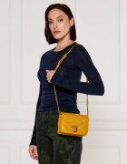 Pinko De piele geantă poștaș Love Click Puff Baby