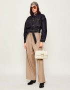 Pinko De piele geantă poștaș love lady puff classic