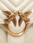 Pinko De piele geantă poștaș love lady puff classic