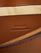 Pinko De piele geantă poștaș Love One Classic