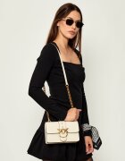 Pinko De piele geantă poștaș LOVE ONE MINI CL