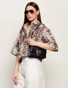 Pinko De piele geantă poștaș LOVE ONE MINI DC