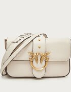 Pinko De piele geantă poștaș LOVE ONE MINI SLOUCHY