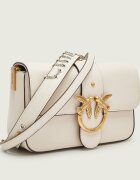 Pinko De piele geantă poștaș LOVE ONE MINI SLOUCHY