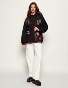 Pinko De piele geantă poștaș LOVE ONE MINI SLOUCHY