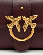 Pinko De piele geantă poștaș LOVE ONE MINI SLOUCHY