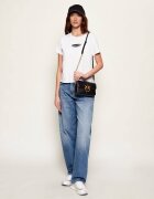Pinko De piele geantă poștaș LOVE ONE MINI SLOUCHY