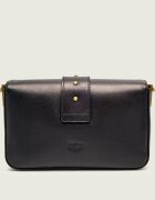 Pinko De piele geantă poștaș LOVE ONE MINI SLOUCHY