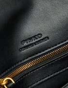 Pinko De piele geantă poștaș LOVE ONE MINI SLOUCHY