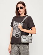 Pinko De piele geantă poștaș LOVE ONE MINI SLOUCHY FL