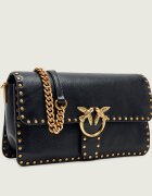 Pinko De piele geantă poștaș Love One Slouchy Cl