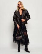Pinko De piele geantă poștaș Love One Slouchy Mini
