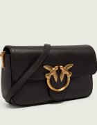 Pinko De piele geantă poștaș Love One Slouchy Mini