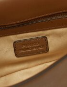Pinko De piele geantă poștaș Love One Slouchy Mini