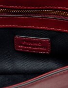 Pinko De piele geantă poștaș Love One Slouchy Mini