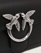 Pinko De piele geantă poștaș LOVE ONE WALLET C VITELLO SETA