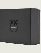 Pinko De piele geantă poștaș LOVE ONE WALLET C VITELLO SETA