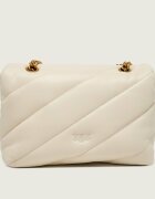 Pinko De piele geantă poștaș love puff classic