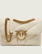 Pinko De piele geantă poștaș love puff classic