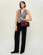 Pinko De piele geantă poștaș Ove One Classic New Buckle
