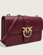 Pinko De piele geantă poștaș Ove One Classic New Buckle
