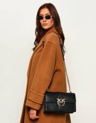 Pinko De piele geantă poștaș Ove One Classic New Buckle