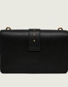 Pinko De piele geantă poștaș Ove One Classic New Buckle