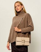 Pinko De piele geantă poștaș Ove One Classic New Buckle