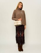 Pinko De piele geantă poștaș Ove One Classic New Buckle