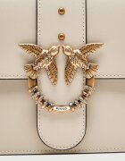 Pinko De piele geantă poștaș Ove One Classic New Buckle