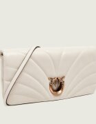 Pinko De piele geantă poștaș/poșetă plic Click Horizontal Classic